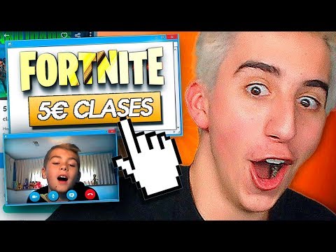 Compré clases de Fortnite y pasó esto...