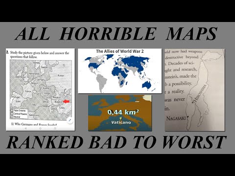 All Maps From Horrible Maps Ranked From Bad to Worst (Compilation)