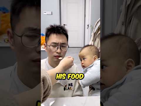 Dad shows what happens when you don’t eat your food! 😵‍💫🤯