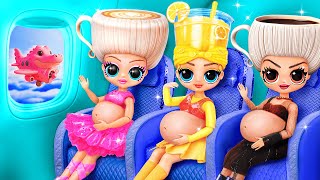 ¡Bailarina Cappuccina y Espressona Signora se Convirtieron en Mamá! NUEVAS Manualidades