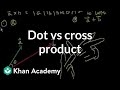 Understanding Dot and Cross Products
