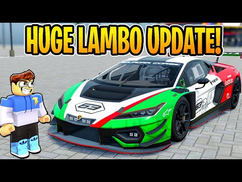 Huge LAMBORGHINI Update In Driving Empire! (TEMERARIO GT3)