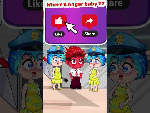 POV The challenge to find Anger's son - Anxiety, Joy vs Disgust | Inside Out 2 #insideout2