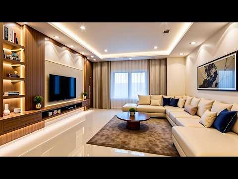 +300 Stylish Modern Living Room Design Ideas 2024 | TV Wall Units & Home Interior Design Trends