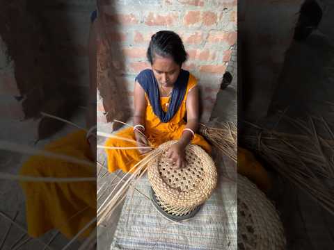 Indian Handmade Mudda Stool  Mora Making Process #shorts