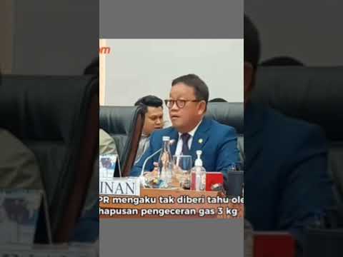 MENTRI BAHLIL TERNYATA TAK BILANG KE DPR SOAL LARANG PENGECER GAS 3KG