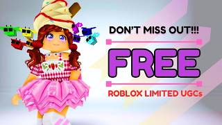 ALL THE FREE UGC ITEMS STILL AVAILABLE THIS WEEK! 🛍️💖 ROBLOX AUGUST 2025 EDITION ✨