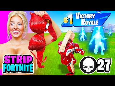 1 KILL = REMOVE 1 CLOTHING PIECE ON FORTNITE | ft. @charlparkesx