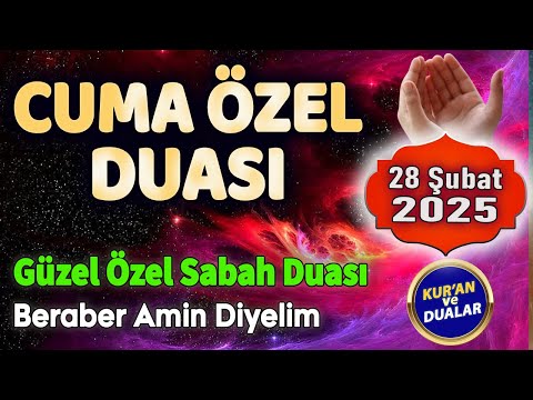 CUMA SABAH DUASI Günün Duası Dinle