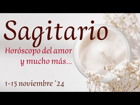 SAGITARIO💥TE SORPRENDERÁ SABER🧐que...ALGUIEN OS QUIERE SEPARAR🤬HORÓSCOPO AMoR 1-15 NOVIEMBRE ´24