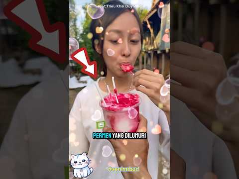 Kaka Cantik Makan Premen Yang Di Lumuri Ice Cream‼️😱 #senimrbud #hiburan