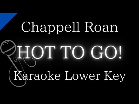 【Karaoke Instrumental】HOT TO GO! / Chappell Roan【Lower Key】
