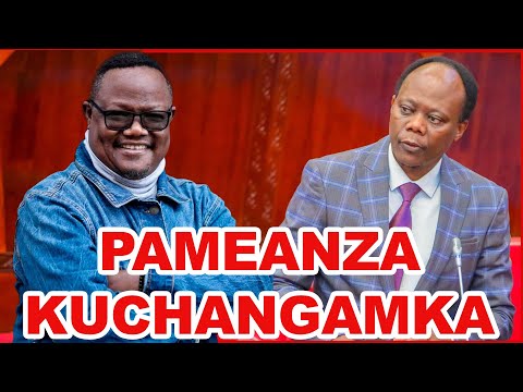 MOLLEL AIBUKA NA LISSU BUNGE, BAADA YA SWALI LA MBUNGE WA CHADEMA