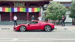 Supercars in Singapore 2025 | Lamborghini Revuelto, Ferrari 296, Porsche 911 Dakar..
