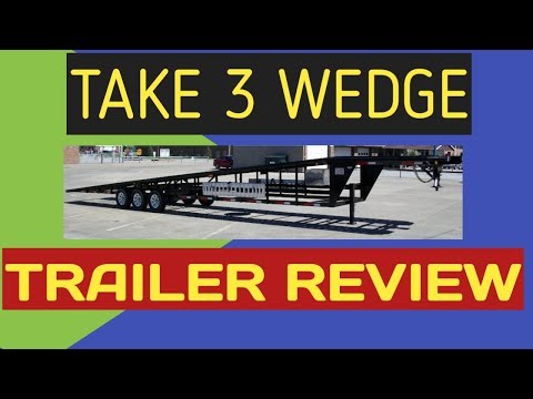 Best Car Hauler, Review, 3 car wedge, #Take3trailers,...