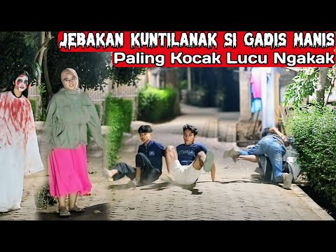 Jebakan Kuntilanak Dan Cewek Montok Bikin Ngakak || Prank Kuntilanak Dan Cewe Montok || Ghost Prank