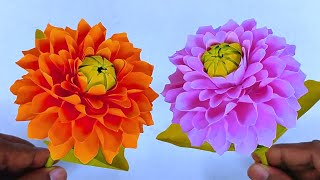 Make Beautiful Paper Flowers in Minutes Easy DIY Home Decor
