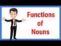 Understanding Nouns and Their Functions