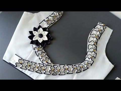 New Model Back Neck Design | Fancy saree stylish Designer Blouse gala design |