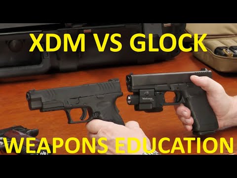 Glock Pistol vs Springfield Xdm? SHTF Transportation For Them. Weapons Education