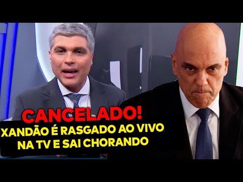 Xandão é CANCELADO ao vivo na TV e sai chorando! Apresentador humilhou o ministro e fez história