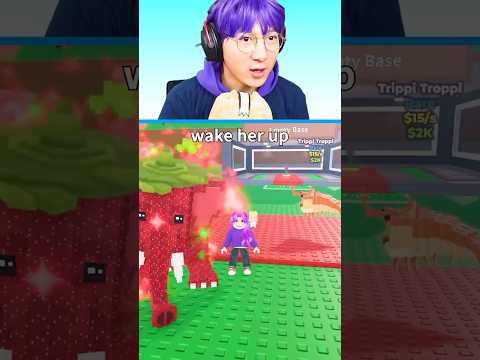 BRO BETRAYED HIS SISTER WITH STRAWBERRY ELEPHANT 😱 #roblox #stealabrainrot