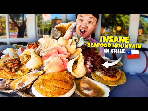 $113 ULTRA FRESH Seafood MOUNTAIN! + Chile’s MOST EPIC Sandwich It’s TOO BIG to Hold!