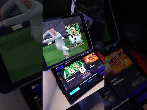 اخوي الصغير حمودي يفتح دبل ايباد والحظ صدمني 🤯🔥 #efootball