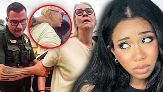 DRUNK KAREN goes FERAL on cops and it escalates FAST