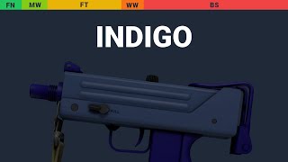 MAC-10 Indigo Wear Preview