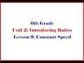 Ratio, Rate, and Unit Conversion Problems