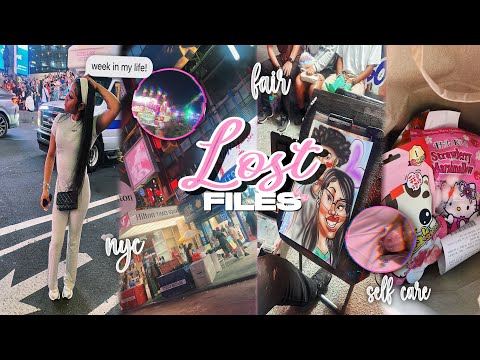 LOST FILES *weekend in my life* | fair, last minute trip, I GOT MY TONGUE PIERCED, appts + more