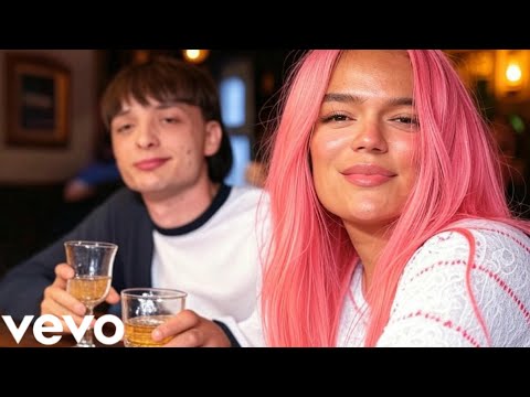 Karol G , Peso Pluma - Tequila En La Mesa ( Official Music Video)