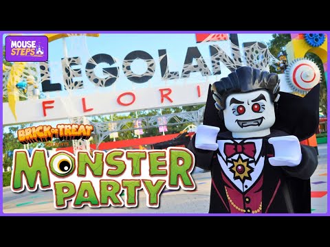 Brick or Treat Presents Monster Party at LEGOLAND Florida - 2024 Overview: Treats, Drone Show & More