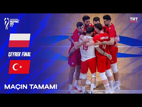 Maçın Tamamı | Türkiye - Polonya | FIVB Erkekler Dünya Voleybol Şampiyonası