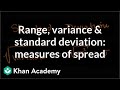 Exploring Measures of Dispersion: Range, Variance, and Standard Deviation