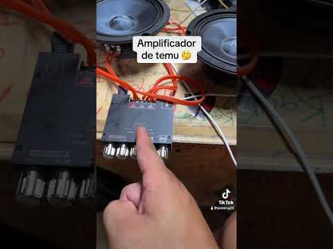 Amplificador de Temu #subwoofer #diy #automobile #temu #wdx #humor