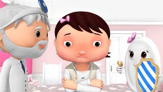 Mia is Sick! Let’s Call the Doctor! 🩺😷 | Fun Baby Songs | Classic Baby Songs