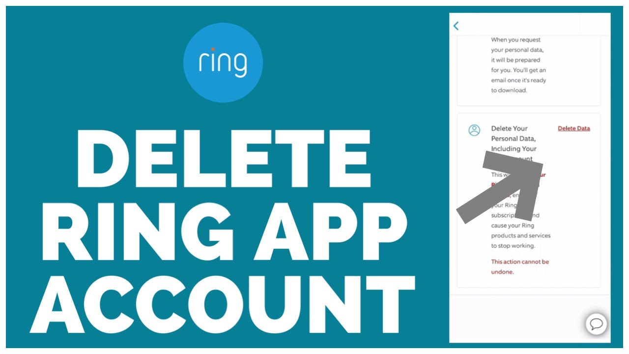 How To Delete Ring Account