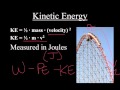 Energy Concepts and Principles