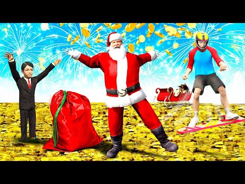 24 STUNDEN als WEIHNACHTSMANN in GTA 5 RP!