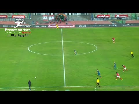 سباق سرعه مابين " بكاماني " لاعب الأهلي و" رامي صبري " لاعب إنبي