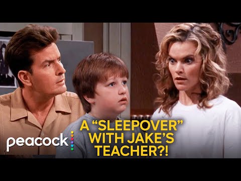 Two and a Half Men | Charlie's New Girlfriend Looks Familiar to Jake