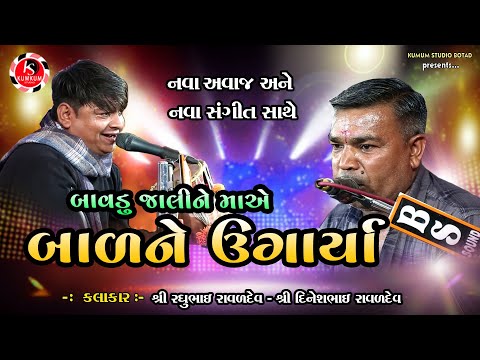 બાવડું જાલીને માએ બાળને ઉગાર્યા || Raghubhai ravaldev  || Mataji no mandvo Rajkot