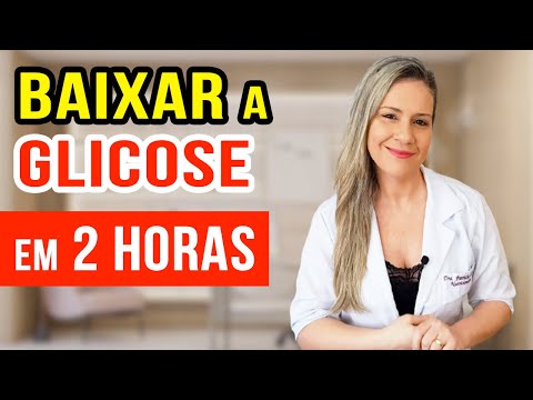 Como BAIXAR A GLICOSE no Sangue URGENTE - Menos de 2 hs! Naturalmente
