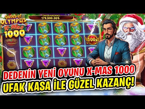 SLOT OYUNLARI 💥GATES OF OLYMPUS XMAS 1000X 💥UFAK KASA İLE GÜZEL KAZANÇ 💥 #slot #slotoyunları #casino