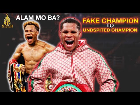 ALAM MO BA? ANG PINAKA BATANG UNDISPUTED CHAMPION! PAANO NGA BA ITO NAKAMIT NI DEVIN HANEY?