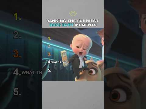 Funniest boss baby moments #funny #tiktok #ranking