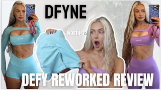 DFYNE DEFY COLLECTION REWORKED| Honest Review & try on haul with discount code 2025
