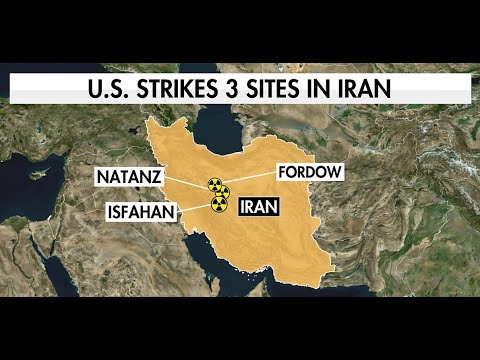 Trump USA hit Isfahan Natanz B2 GBU 57 Bunker buster strike Iran Fordo Nuclear Sites end times news